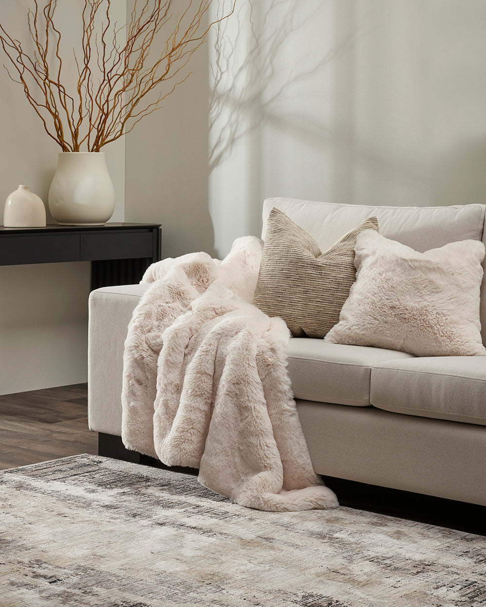 Throw - Pelage Ivory (130 x 150cm)