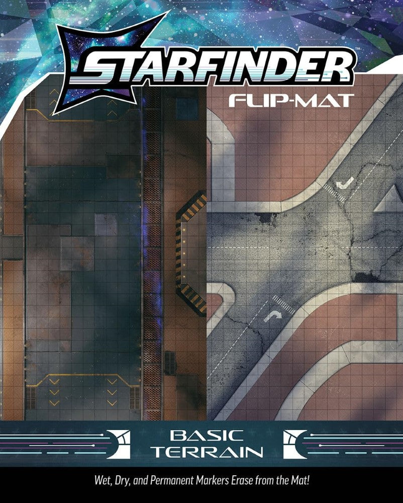 Starfinder Maps: Starfinder Flip-Mat: Basic Terrain
