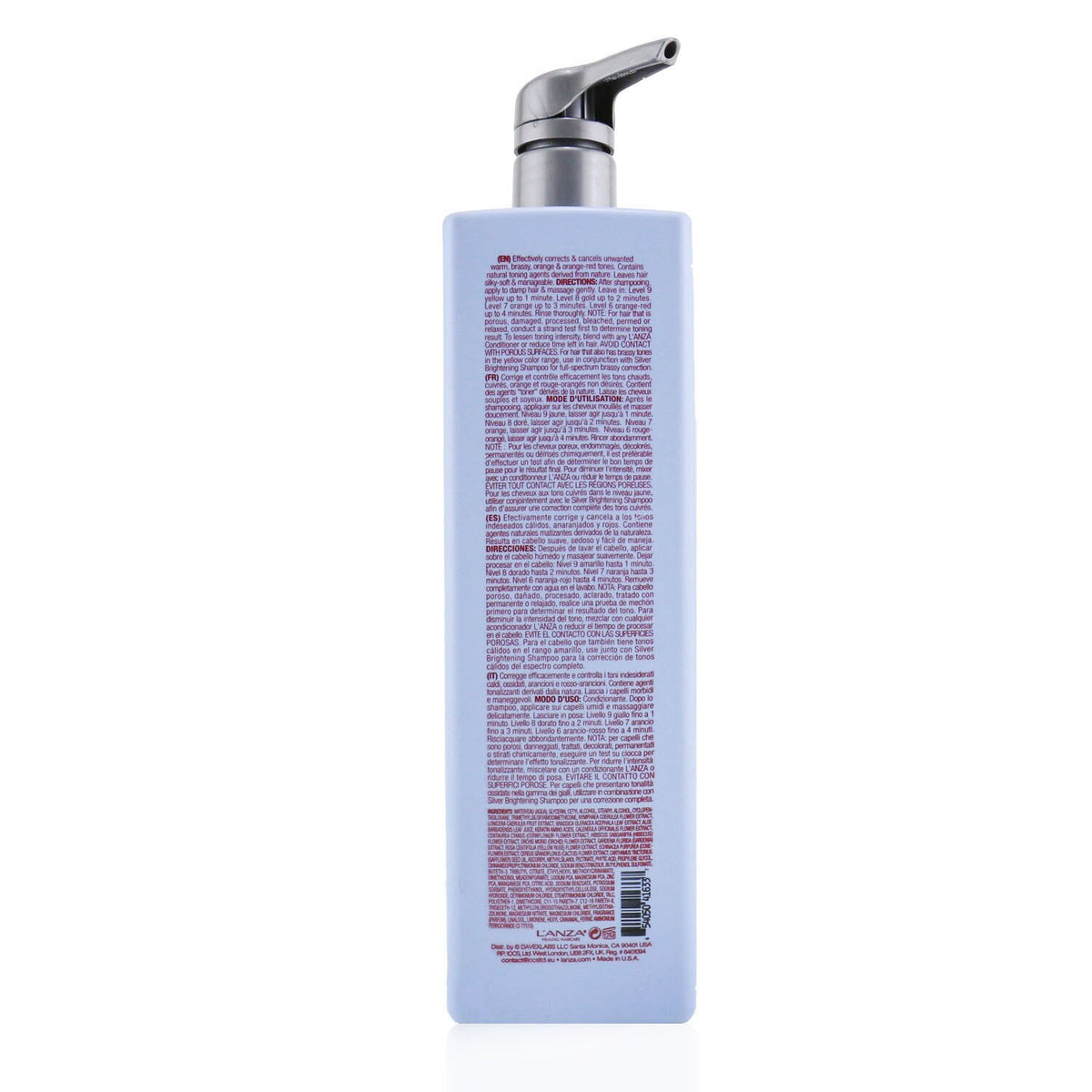 Lanza - Healing ColorCare De-Brassing Blue Conditioner - 1000ml/33.8oz