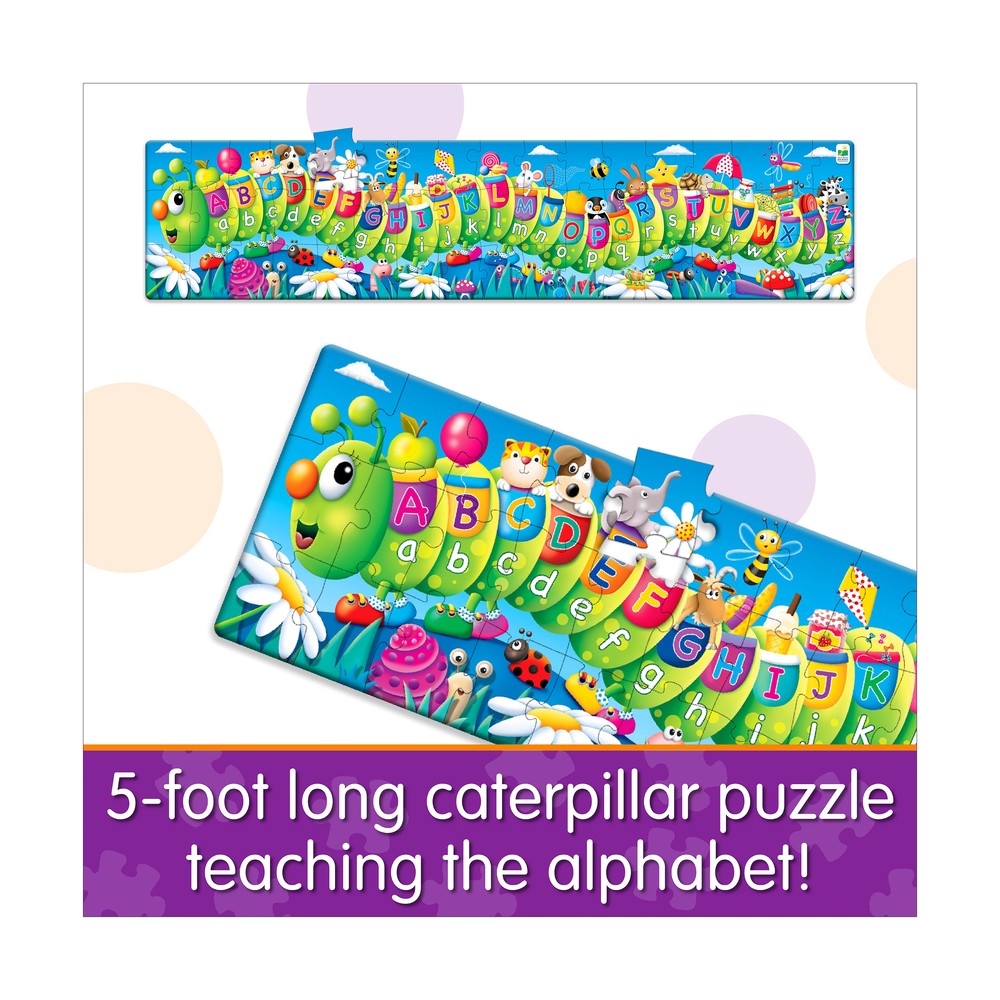 Long & Tall Puzzles - ABC Caterpillar