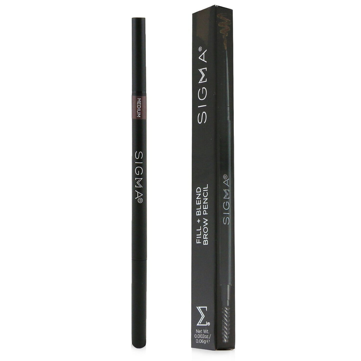 Sigma Beauty - Fill + Blend Brow Pencil - # Medium - 0.06g/0.002oz