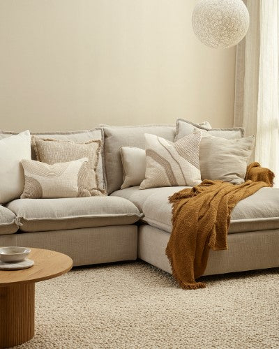 Cushion - Chelsea Ivory (50 x 50cm) - OLLO