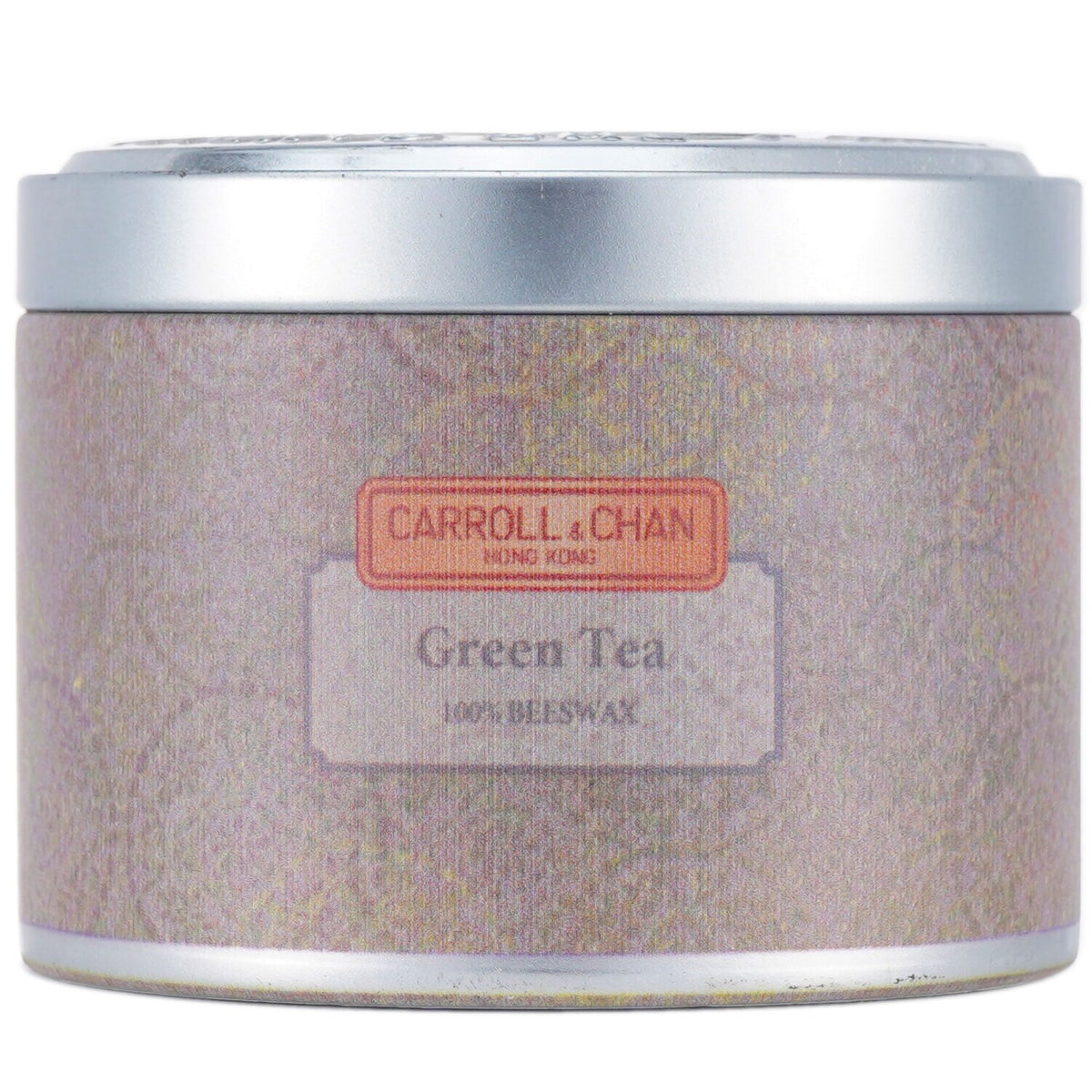 Carroll & Chan - 100% Beeswax Tin Candle - Green Tea - (8x6) cm