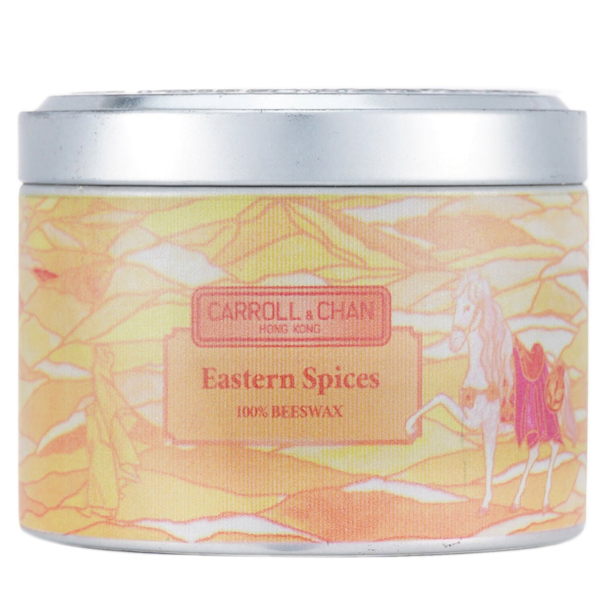 Carroll & Chan - 100% Beeswax Tin Candle - Eastern Spices - (8x6) cm