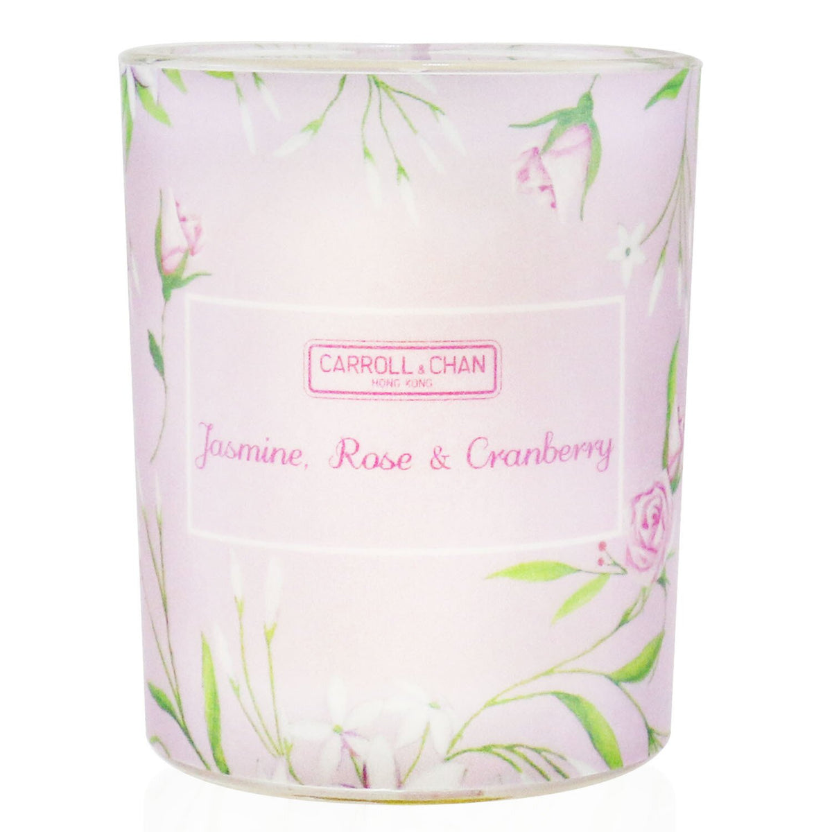 Carroll & Chan - 100% Beeswax Votive Candle - Jasmine Rose Cranberry - 65g/2.3o