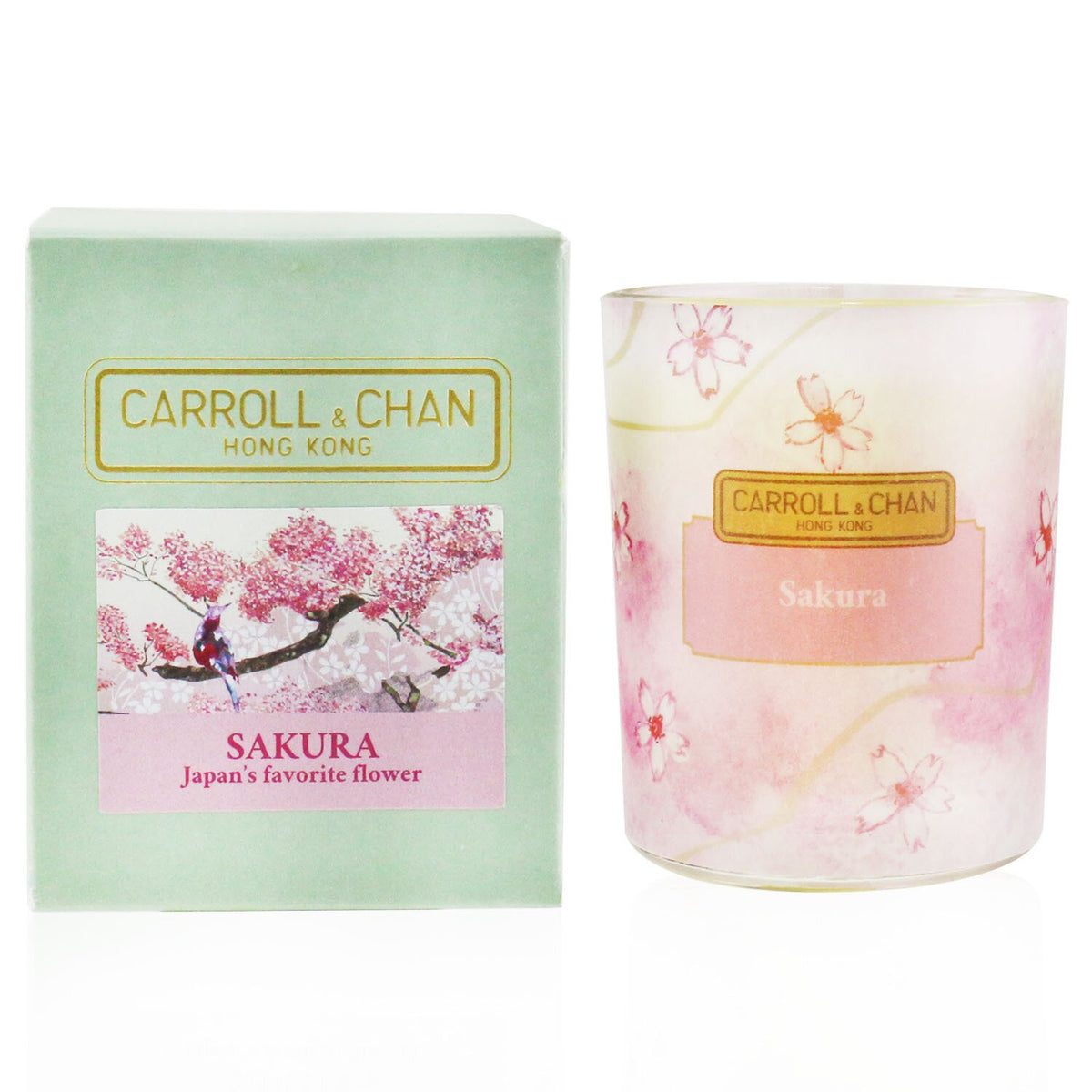 Carroll & Chan - 100% Beeswax Votive Candle - Sakura - 65g/2.3oz