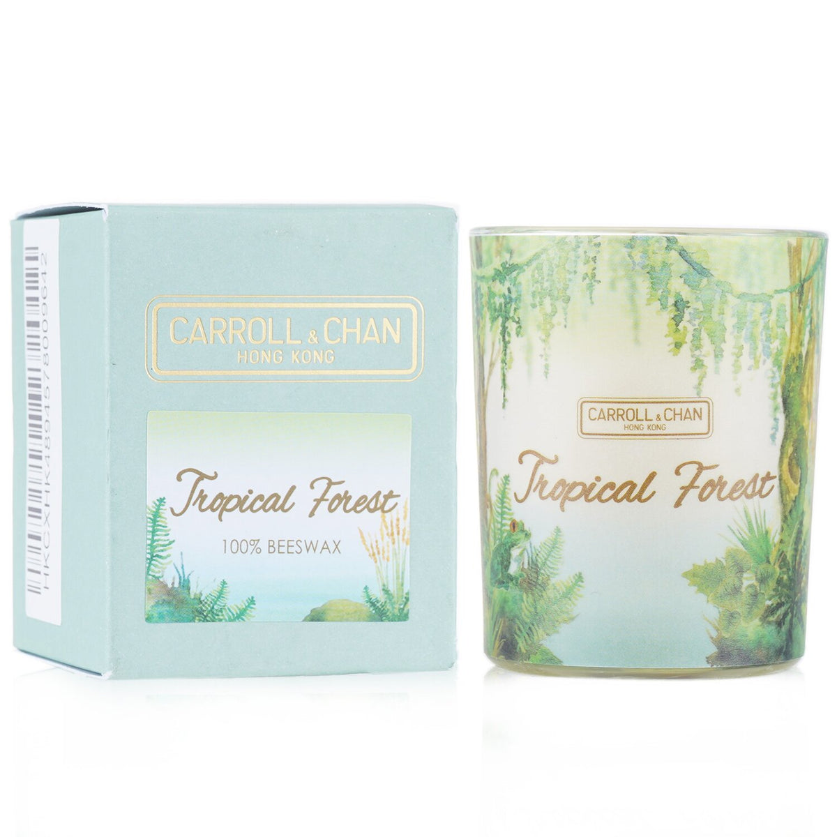 Carroll & Chan - 100% Beeswax Votive Candle - Tropical Forest - 65g/2.3oz