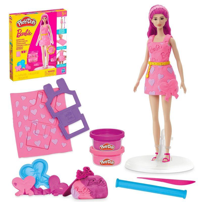 Playdoh - Barbie Hearts And Hair