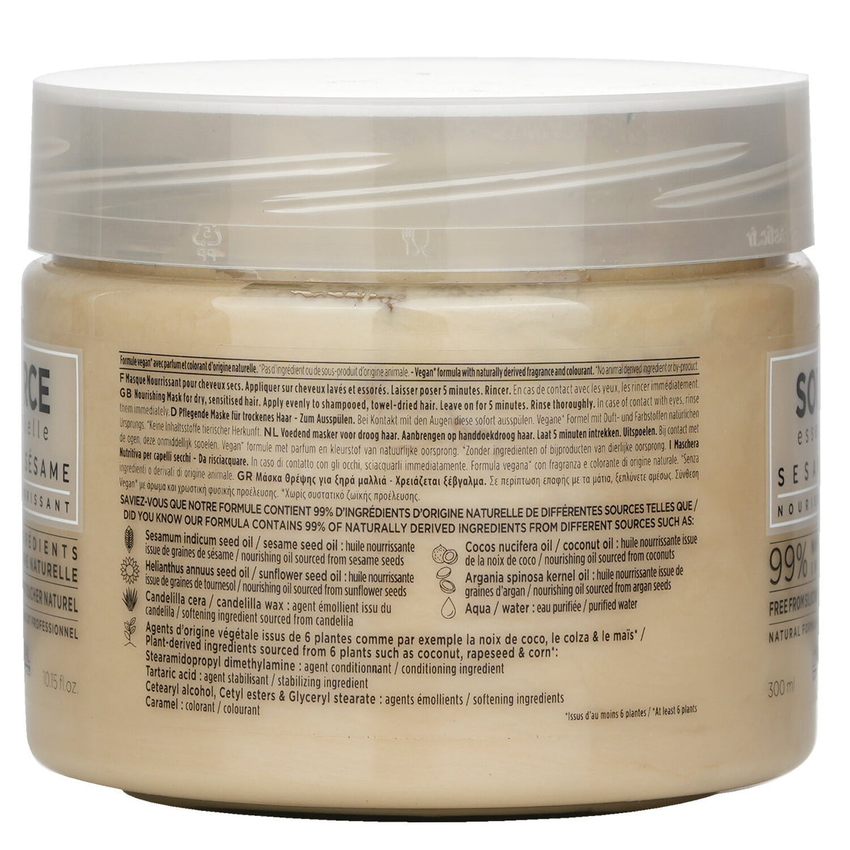 L'Oreal - Professionnel Source Essentielle Sesame Oil Nourishing Balm - 300ml/1