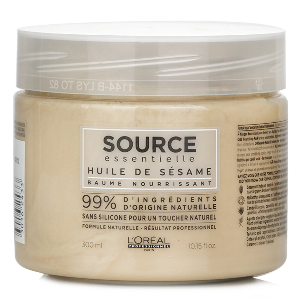L'Oreal - Professionnel Source Essentielle Sesame Oil Nourishing Balm - 300ml/1