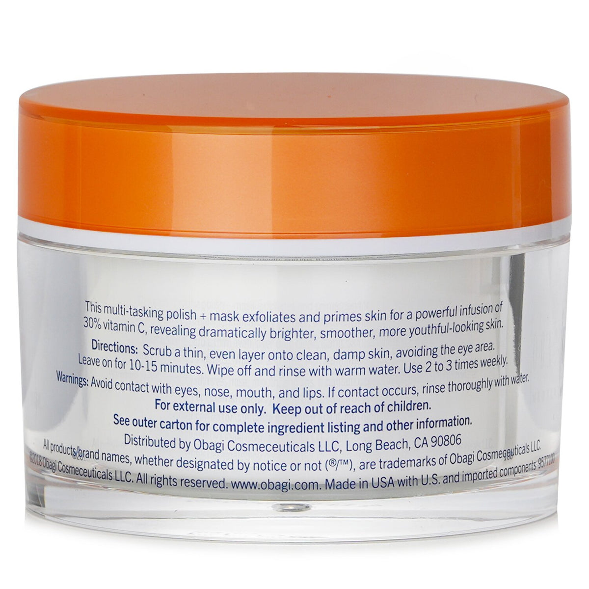 Obagi Professional-C 30% L-Ascorbic Acid Microdermabrasion Polish + Mask 80g/2.8