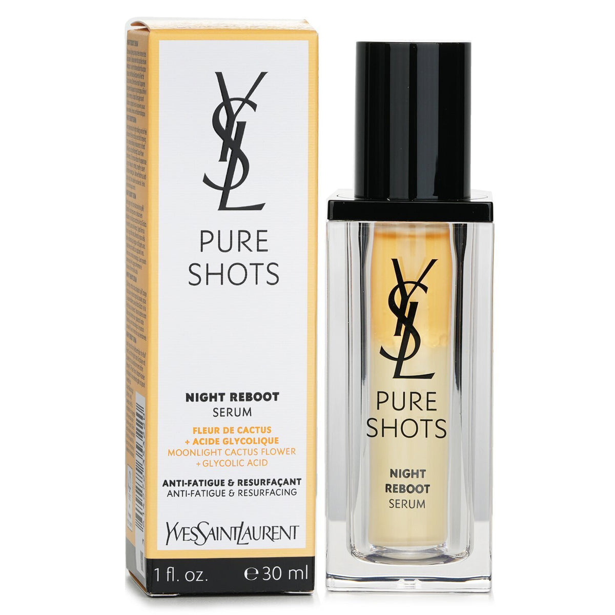 Yves Saint Laurent - Pure Shots Night Reboot Serum - Anti-Fatigue & Resurfacing
