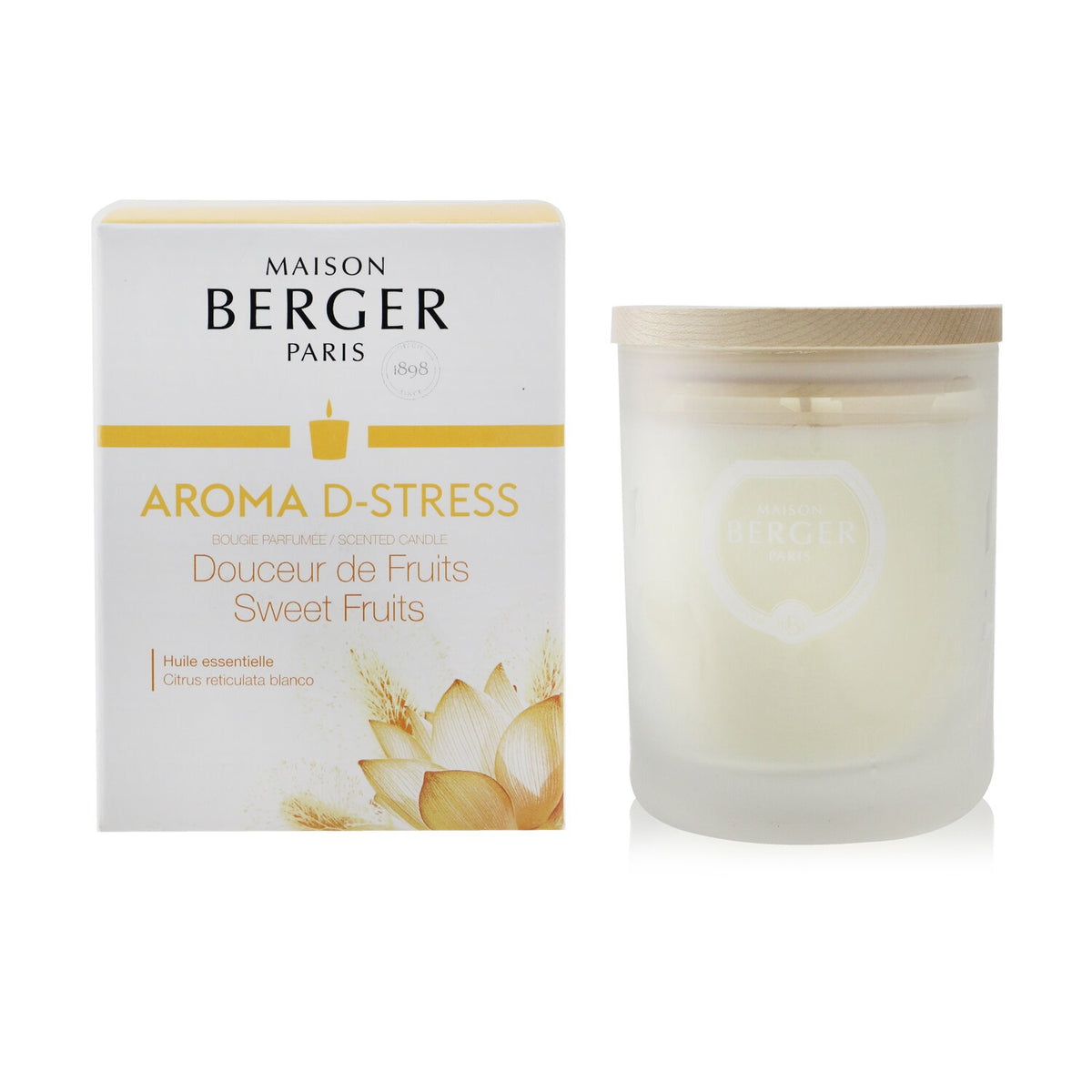 Lampe Berger (Maison Berger Paris) - Scented Candle - Aroma D-Stress - 180g/6.3