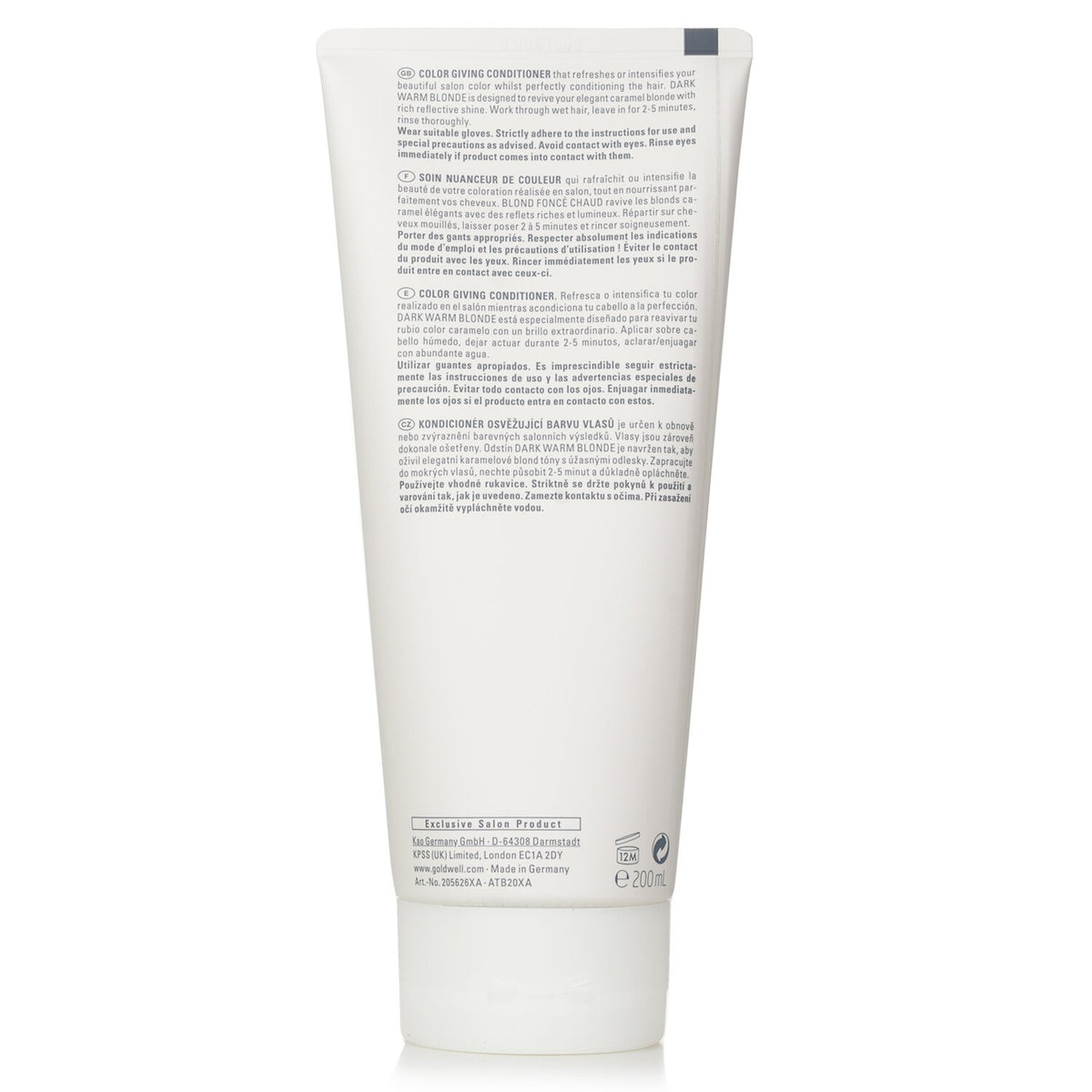 Goldwell - Dual Senses Color Revive Color Giving Conditioner - # Dark Warm Blond