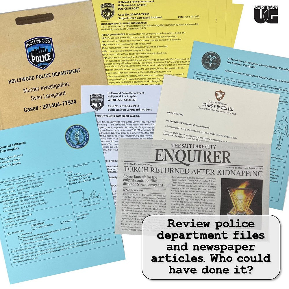 Murder Mystery Party: Case File - Murder Noir - Board Game