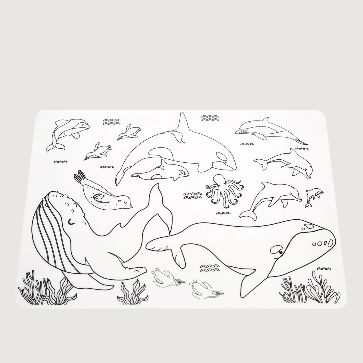 Moana Road - Silicone Colour-In Placemat - 2 units