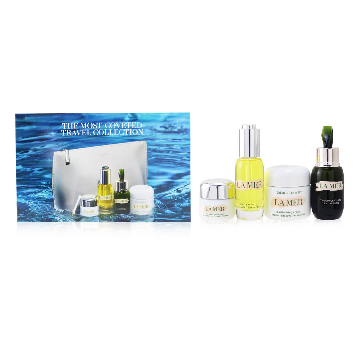 La Mer - The Most-Covered Travel Collection - 4pcs+1bag