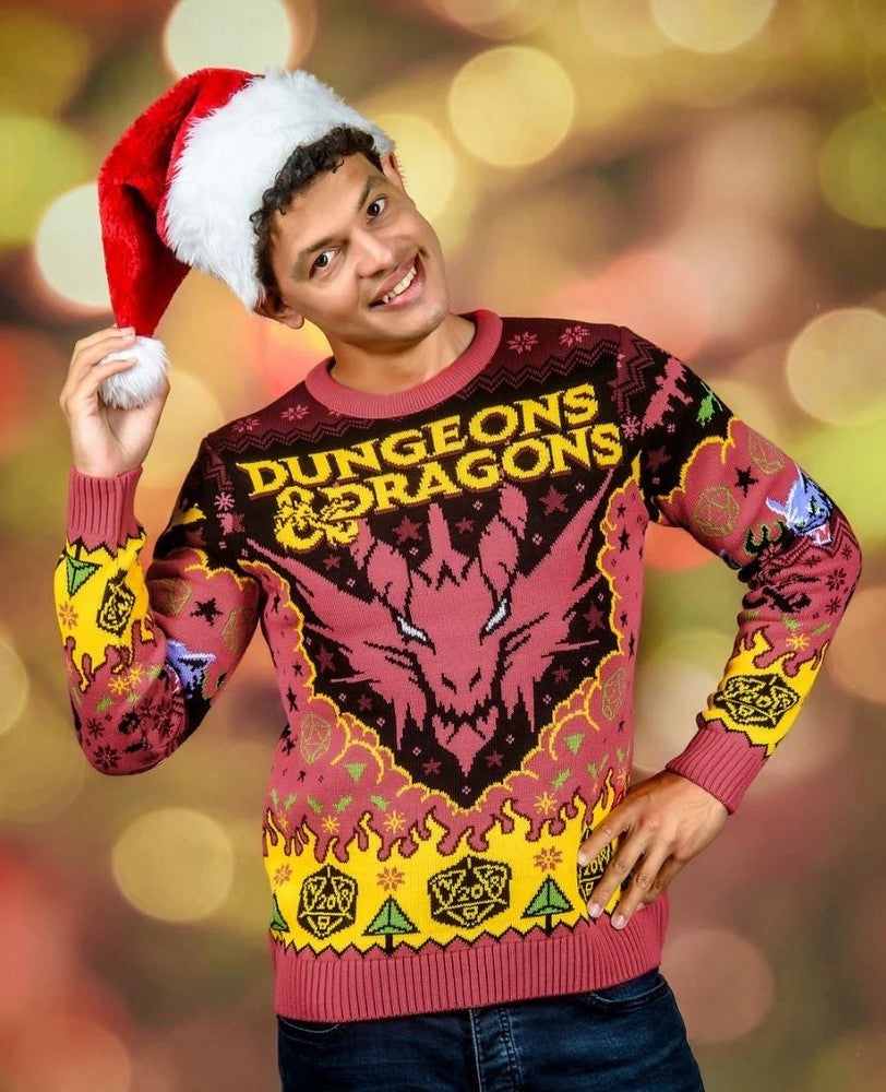 Dungeons & Dragons Christmas Jumper (Size XS)