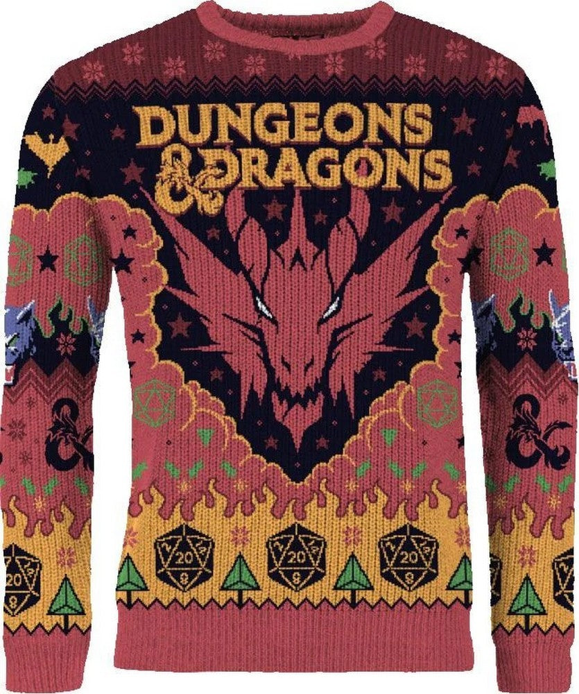 Dungeons & Dragons Christmas Jumper (Size XXXXL)