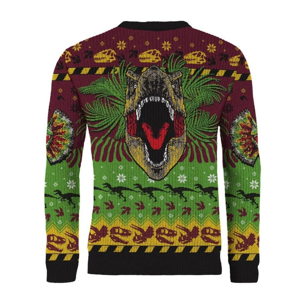Jurassic Park: Happy Rexmas Christmas Jumper (Size: M)
