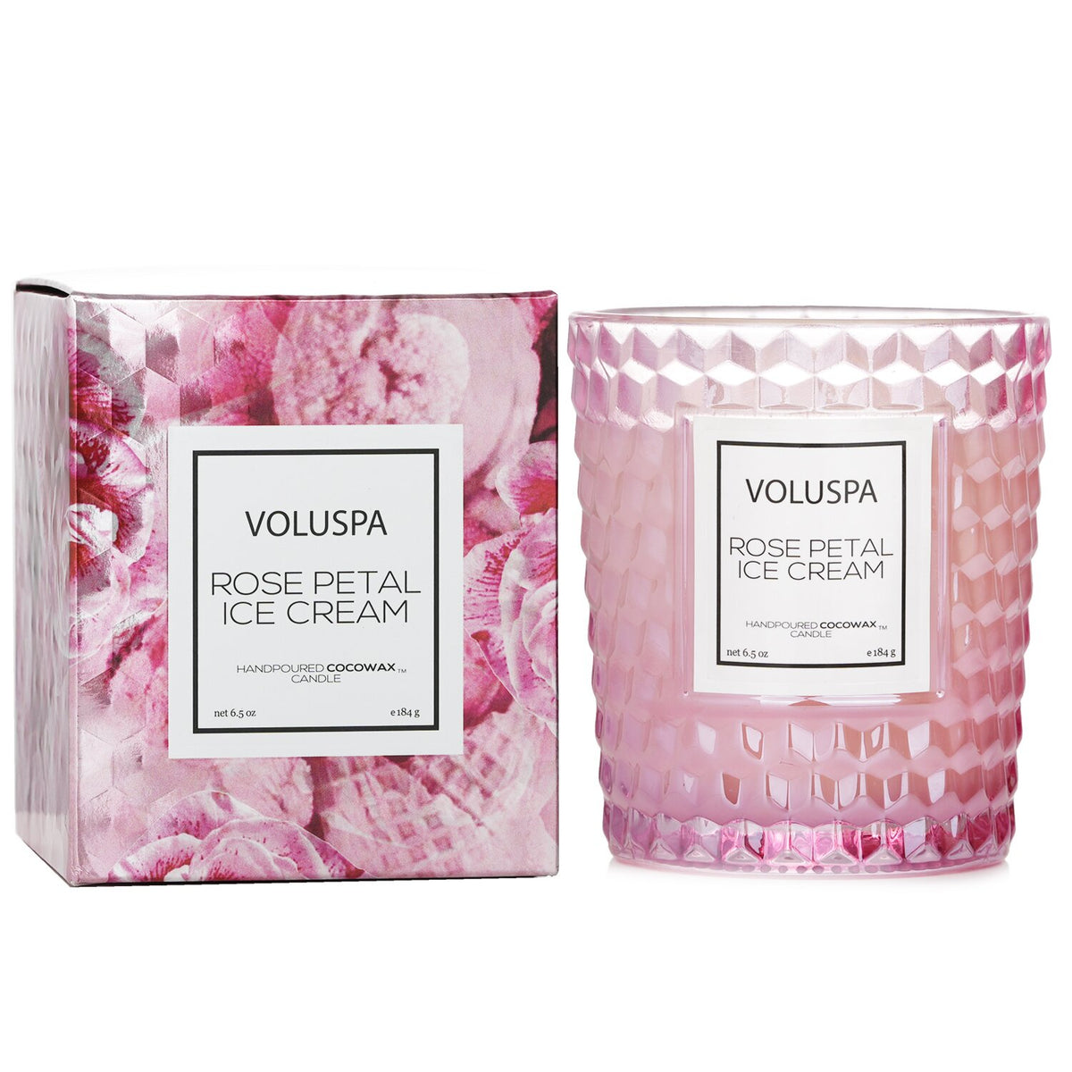 Voluspa - Classic Candle – Rose Petal Ice Cream - 184g/6.5oz
