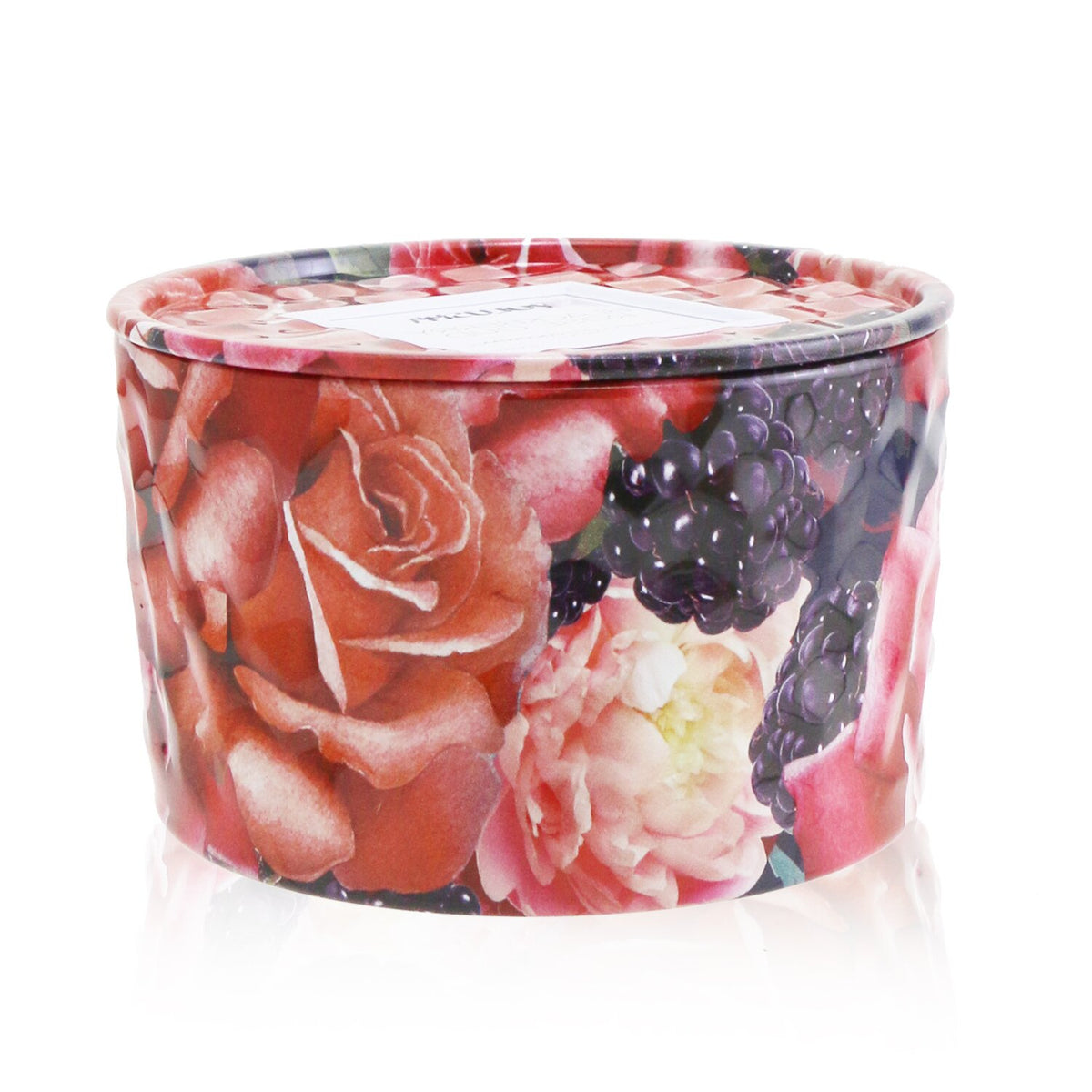 Voluspa - 2 Wick Tin Candle - Blackberry Rose Oud - 170g/6oz
