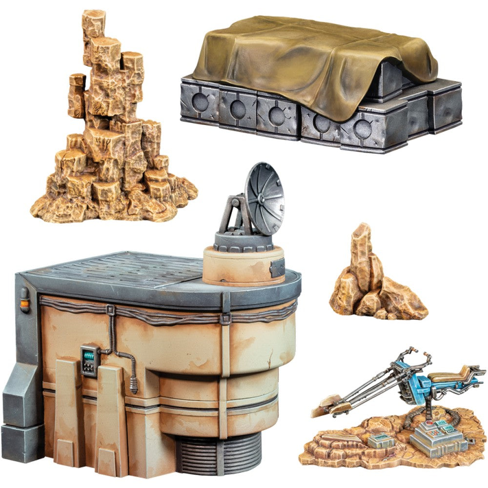 Star Wars: Legion - Galactic Battlefield Terrian Starter Set