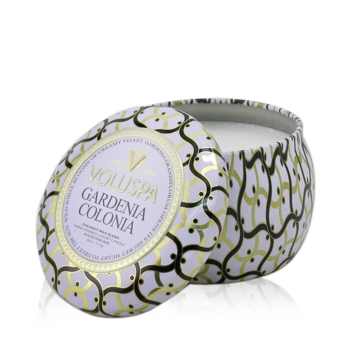 Voluspa - Mini Tin Candle - Gardenia Colonia - 113g/4oz