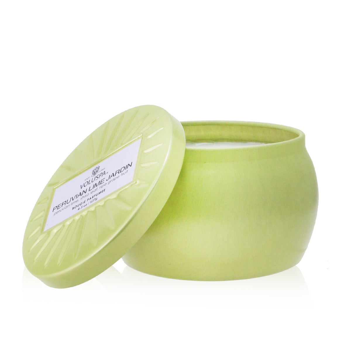 Voluspa - Mini Tin Candle - Peruvian Lime Jardin - 127g/4.5oz