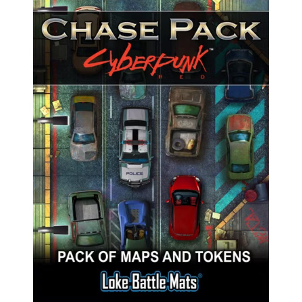 Cyberpunk Chase Pack Maps Tokens CyberpunkRED