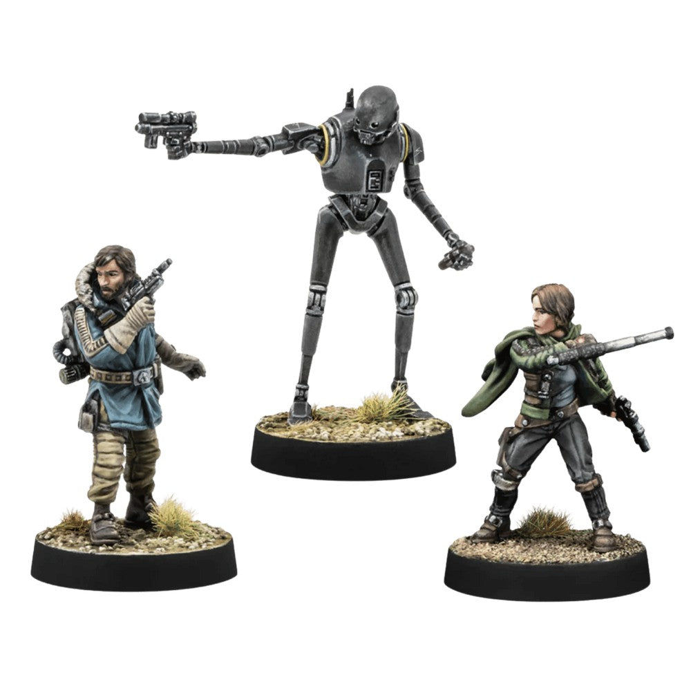 Star Wars: Legion - Cassian Andor, Jun Erso & K-2SO