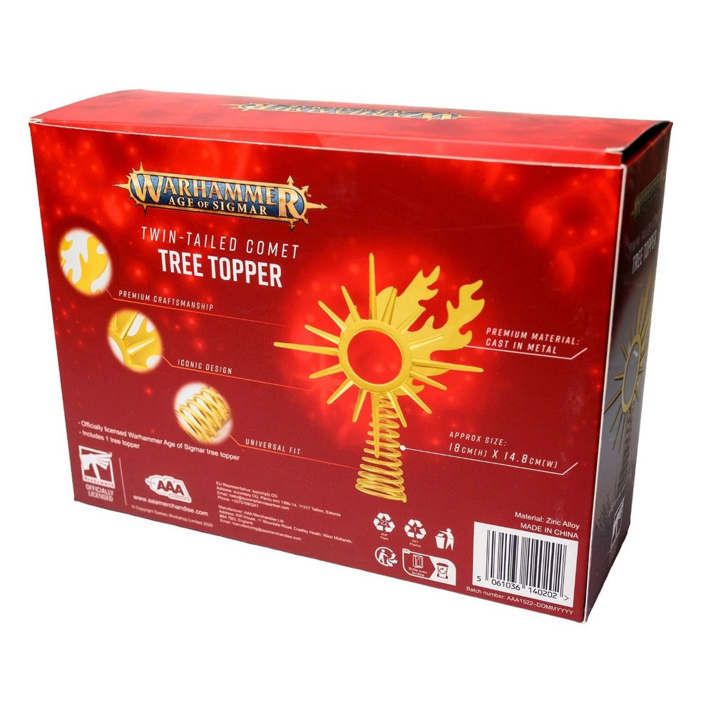 Warhammer Twin Tailed Comet Tree Topper