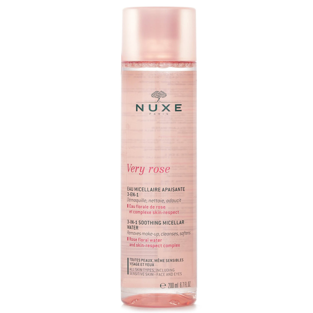 Nuxe - Very Rose 3-In-1 Soothing Micellar Water - 200ml/6.7oz