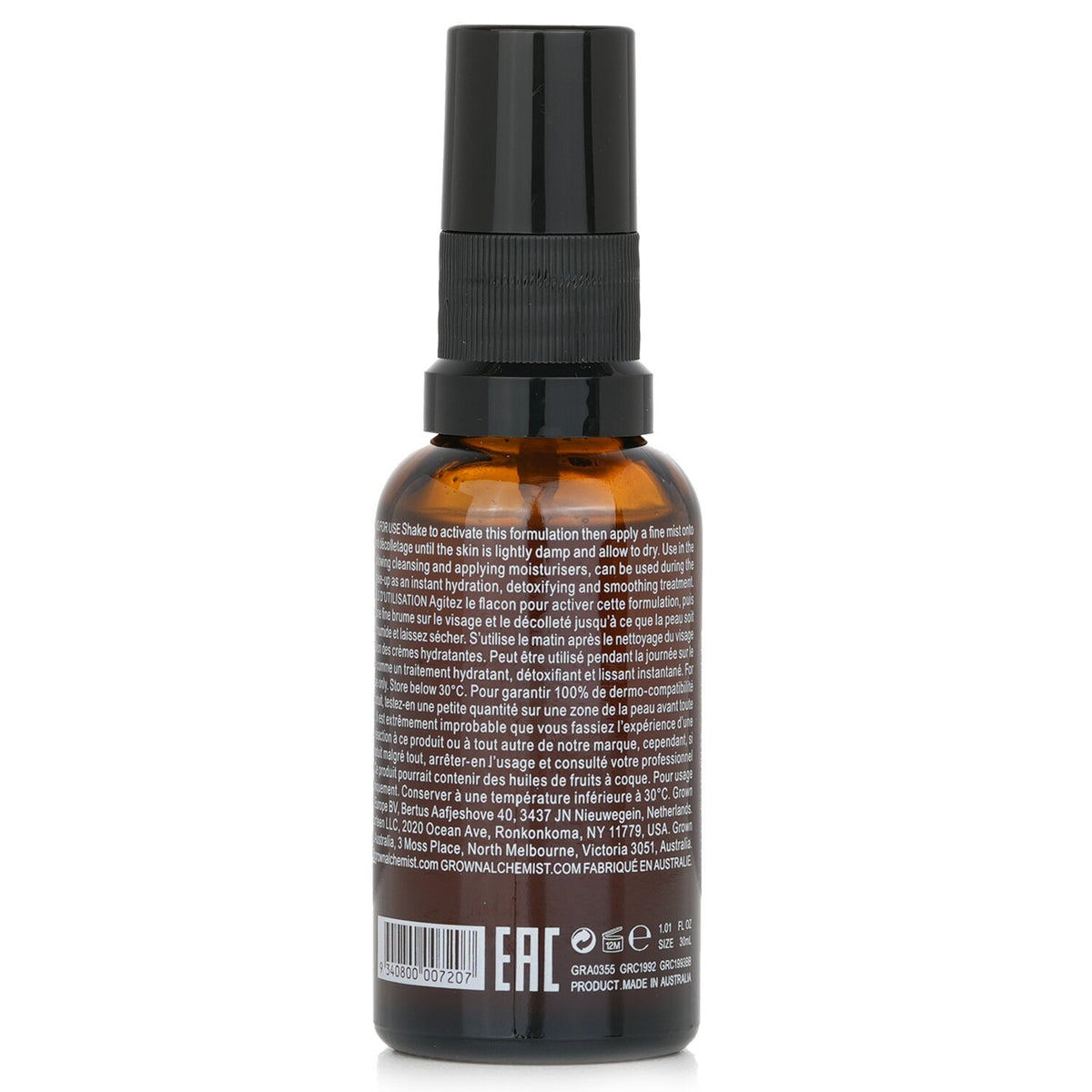 Grown Alchemist - Anti-Pollution Mist - Anti-Pollution Shield Complex, Phyto-Pep
