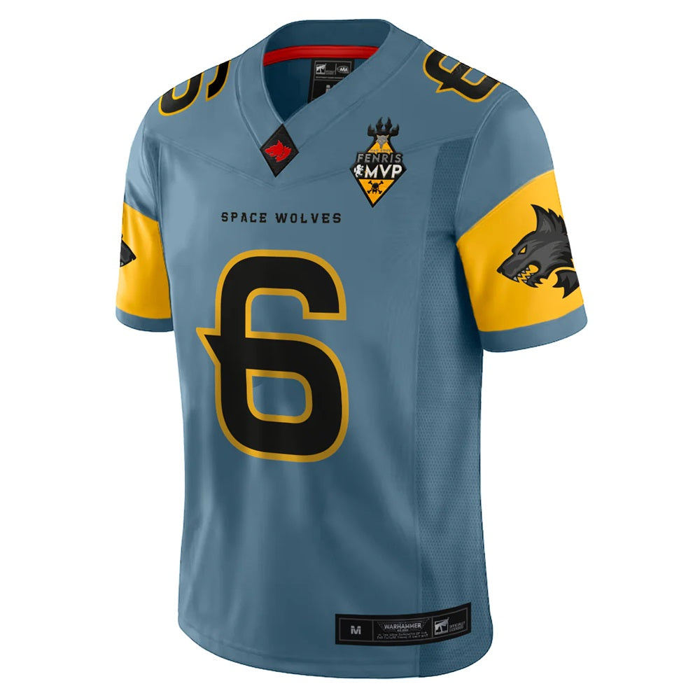 Warhammer 40000: Space Wolves Sports Jersey Shirt (Size: XXL)