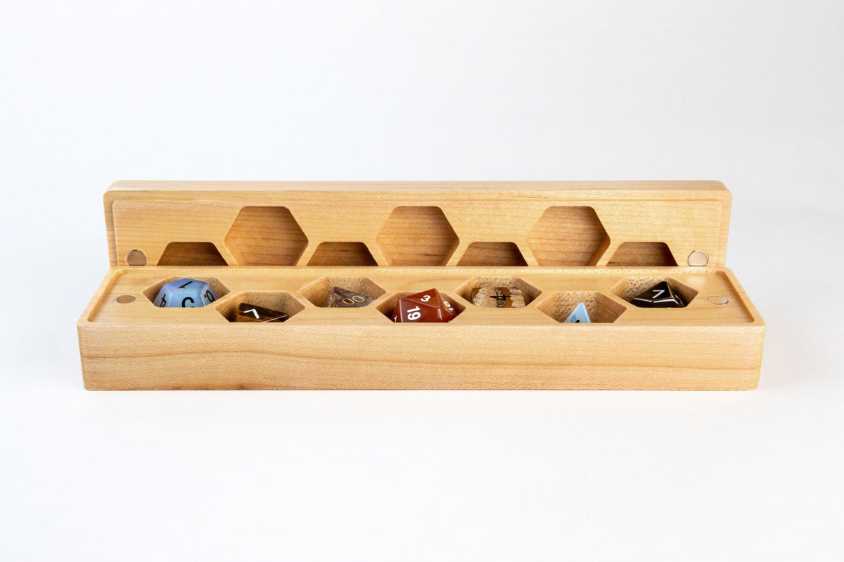 Fanroll: Premium Wood Dice Vault: Maple