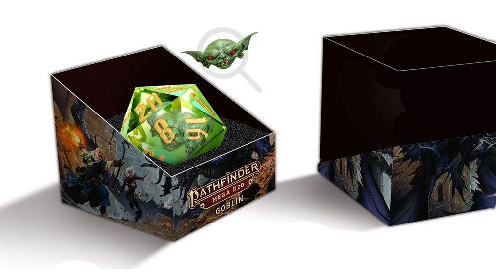Fanroll: Pathfinder 55mm Goblin Mammoth d20