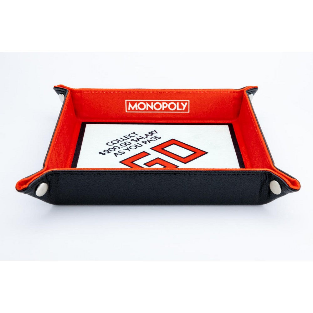Fanroll: Monopoly Dice Tray + Mr. Monopoly Dice Bundle