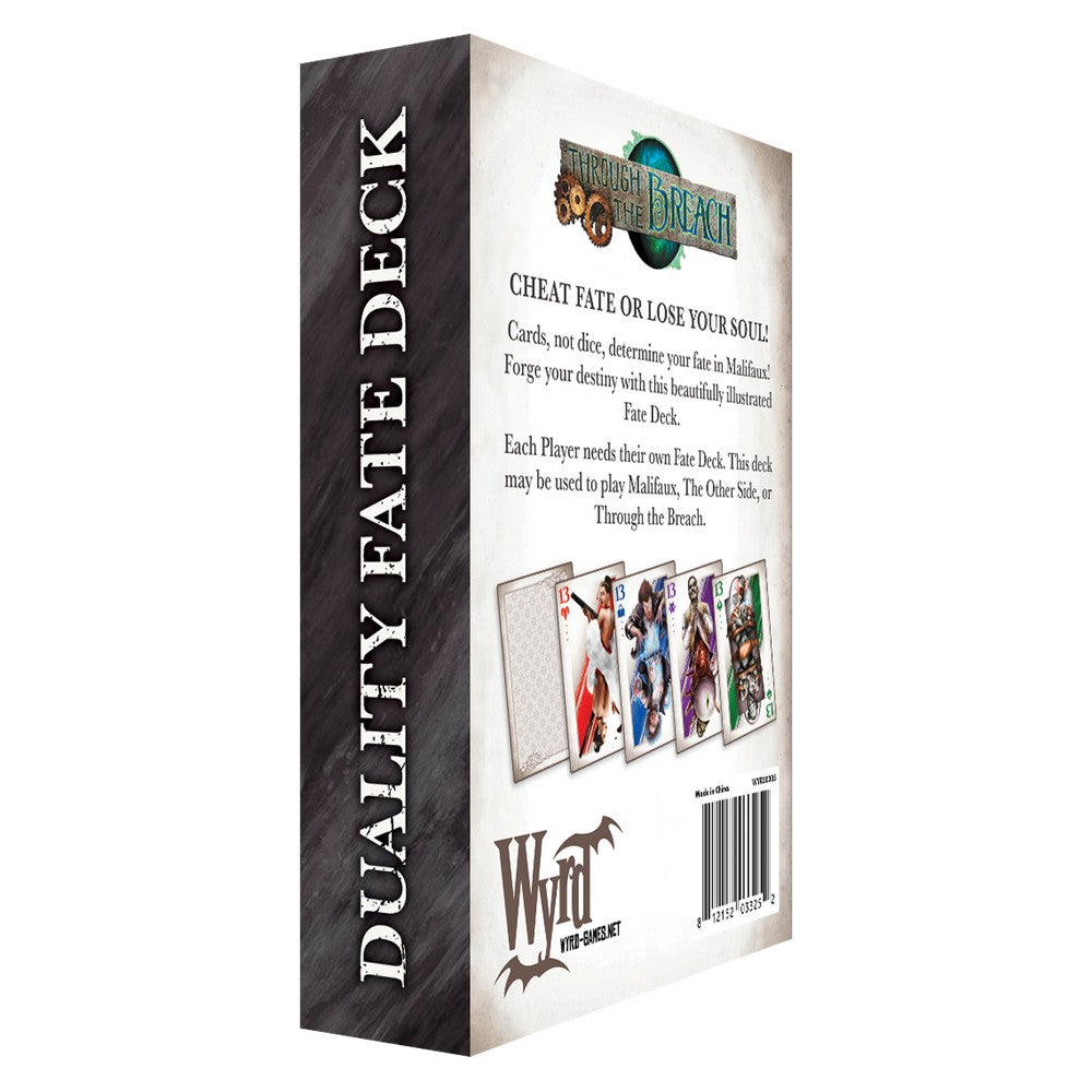 Wyrd Games: Through the Breach: Duality Fate Deck - RPG Book