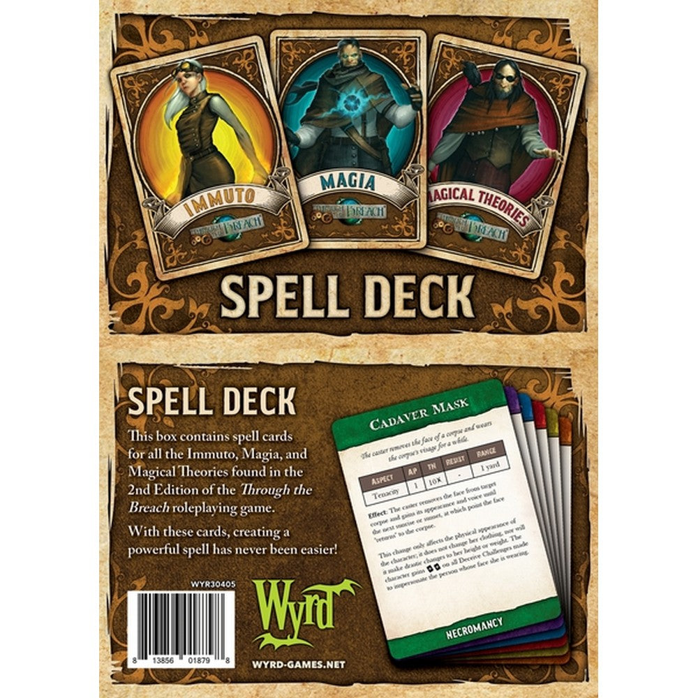 Wyrd Games: Through the Breach: Spell Deck
