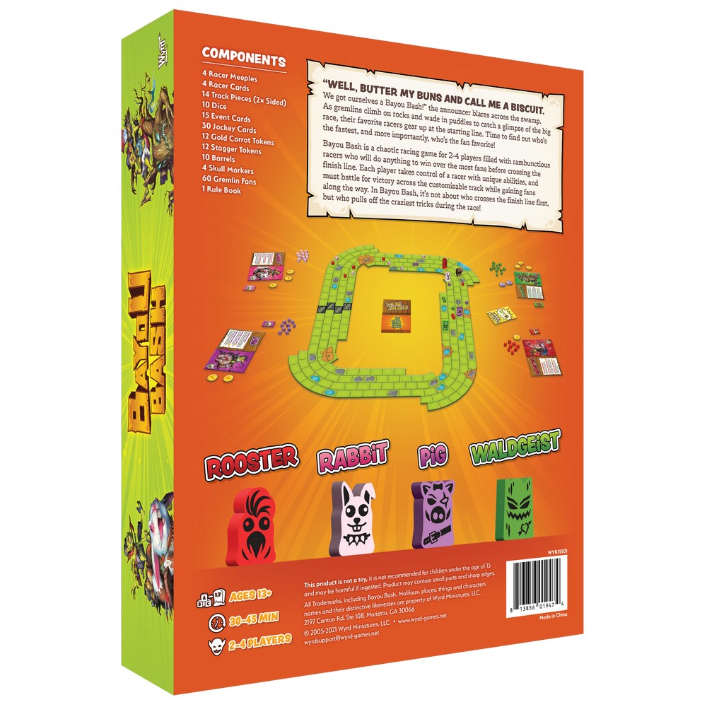 Wyrd Games: Board Games: Bayou Bash