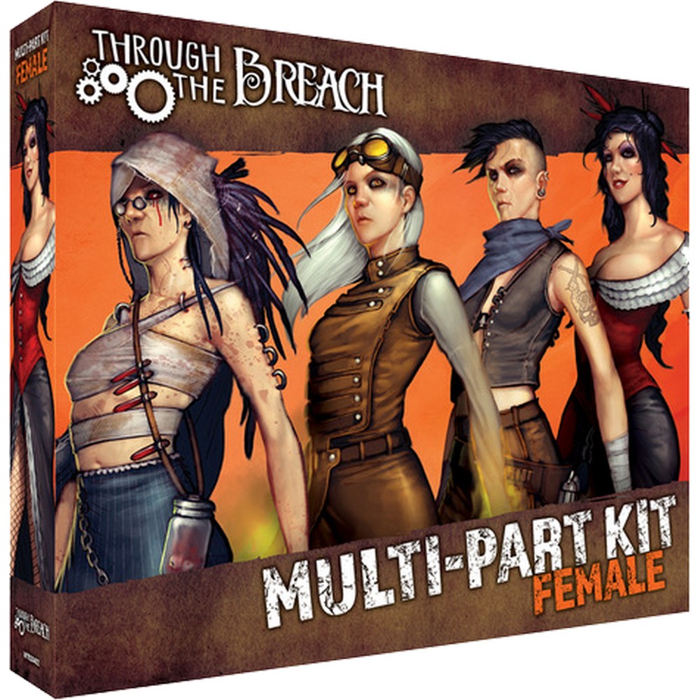 Wyrd Games: Through the Breach: Female Multi-part Kit - Miniature Figure