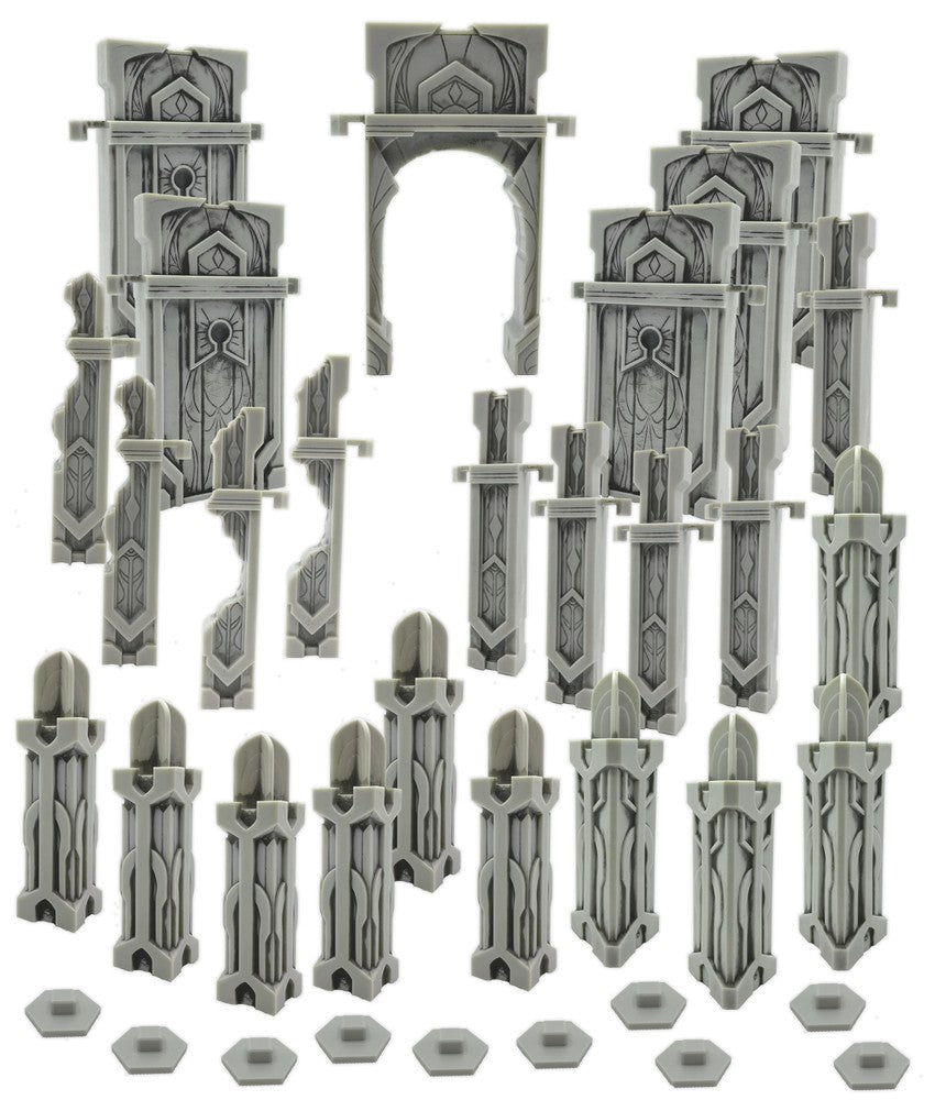 Heroscape - The Ruins at Laur's Edge Terrain Expansion