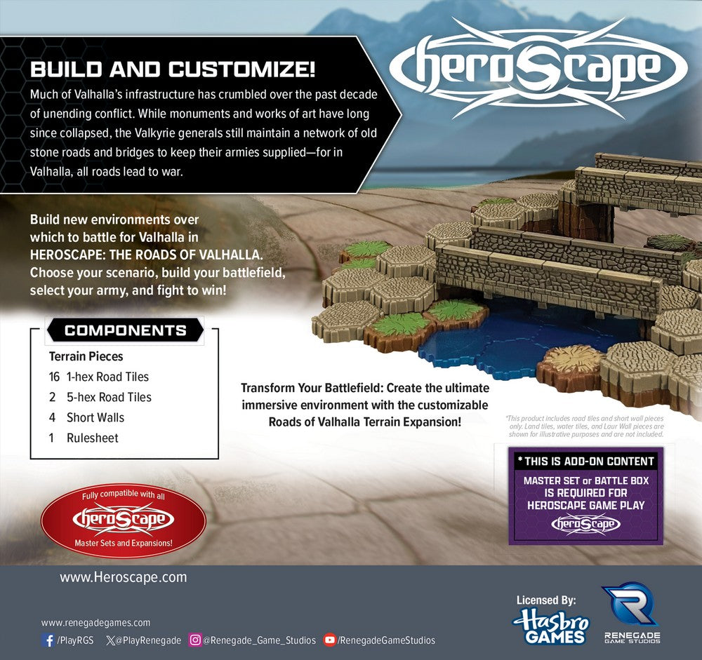 Heroscape - Roads of Valhalla Terrain Expansion