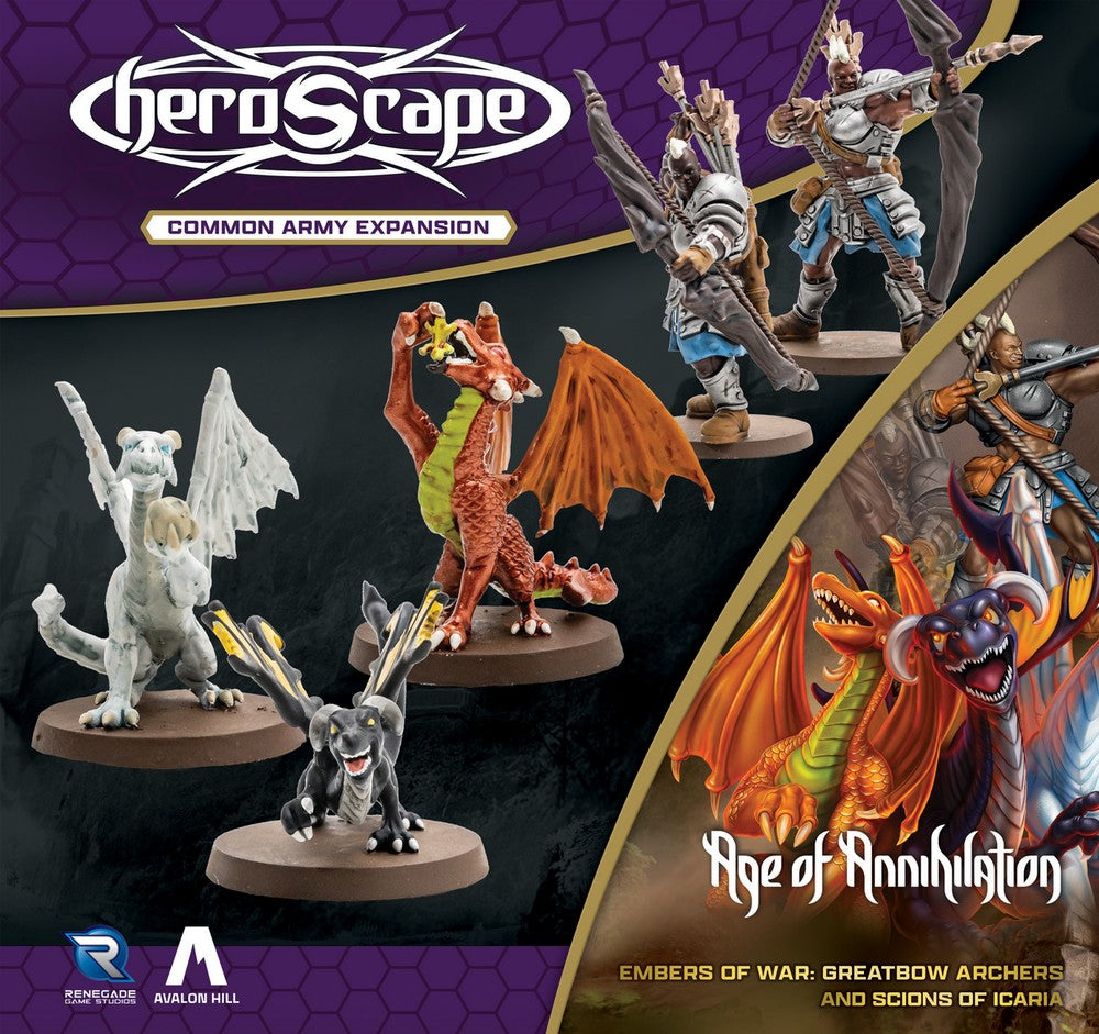 Heroscape - Greatbow Archers and Scions of Icaria Army Expansion