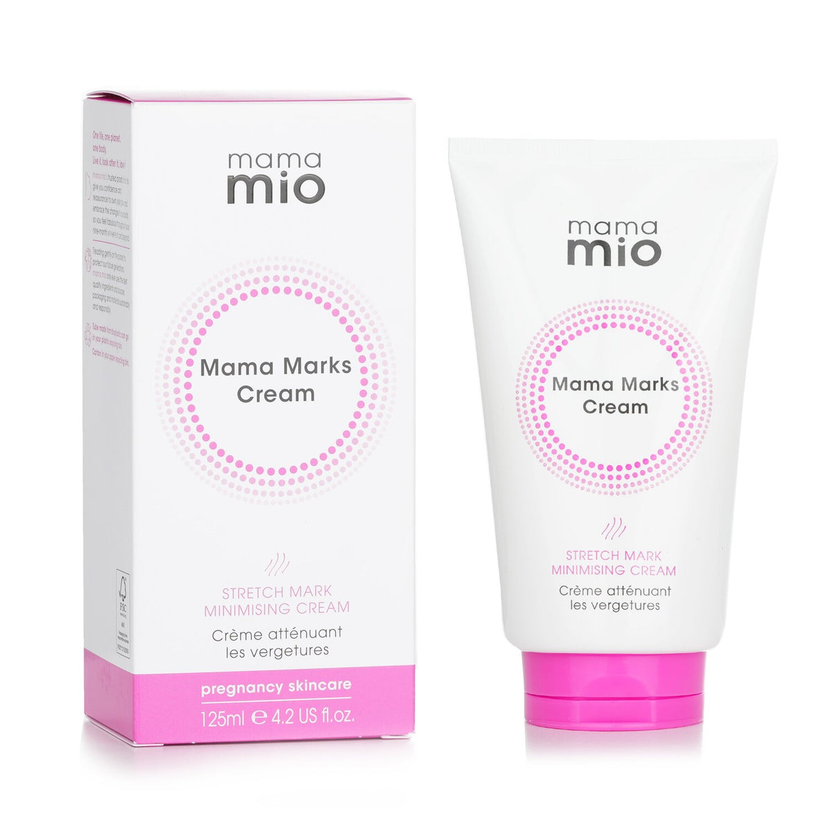 Mama Mio - Mama Marks Cream - Stretch Mark Minimising Cream - 125ml/4.2oz