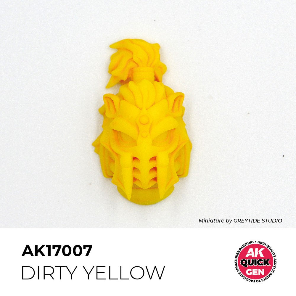 AK Interactive - Quick Gen - Dirty Yellow 18 ml