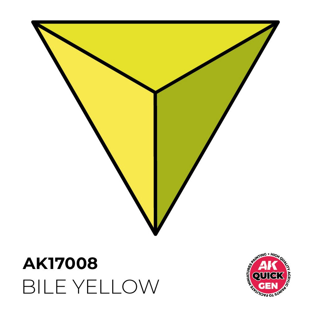 AK Interactive - Quick Gen - Bile Yellow 18 ml