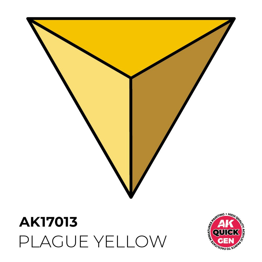 AK Interactive - Quick Gen - Plague Yellow 18 ml