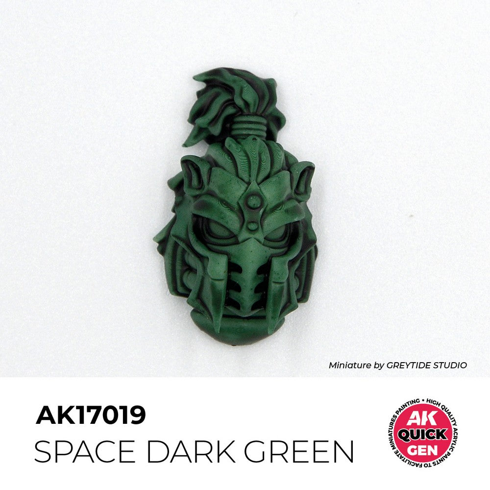 AK Interactive - Quick Gen - Space Dark Green 18 ml